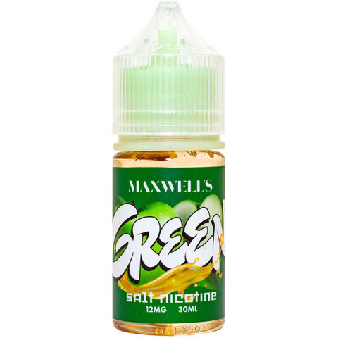 Жидкость MAXWELLS Salt 1.2% 30 ml Green - Яблочный Нектар