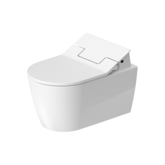 Duravit ME by Starck 2579592000 Унитаз подвесной 570х370 мм безободковый, HygieneFlush для SensoWash, цвет: белый фото