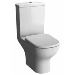 VitrA D-Light 9014B003-7209 Унитаз напольный с бачком безободковый с сиденьем микролифт фото