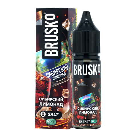 Жидкость BRUSKO Salt (Chubby) 2% 35 ml - Сибирский лимонад