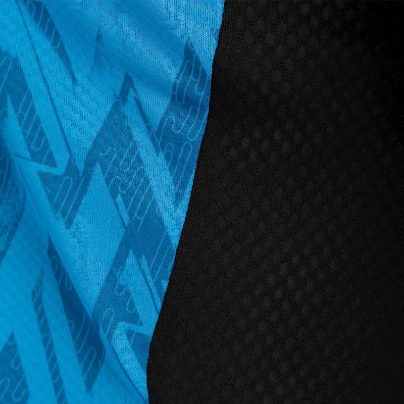Футболка мужская Mizuno Aero Tee синяя - 2