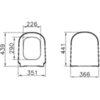 VitrA D-Light 104-003-009 Сиденье для унитаза с микролифтом