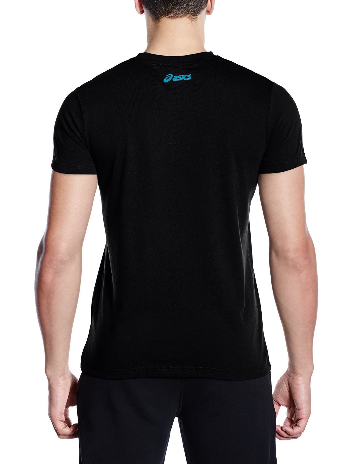 Футболка Asics SS Stripes Tee мужская black