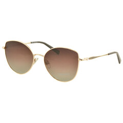 Солнцезащитные очки Meqapolis 191 Brown полароид с футляром