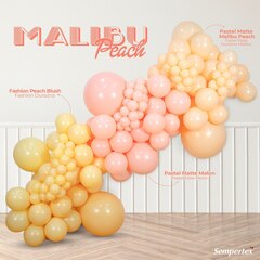 S ШДМ 260/ 5*150 см, Пастель Макарунс, Персик малибу (660), 50 шт.