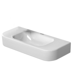 Duravit Happy D.2 711500000 Раковина для рук с перел., без отв. под смес., 500x220мм, цвет: Белый фото