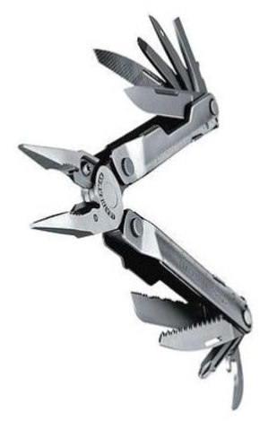 Мультитул Leatherman Rebar 101.6 mm, 17 функций, серебристый (831560)