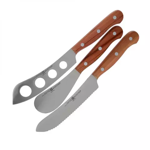 Набор ножей для сыра и салями, 3 шт WUSTHOF Charcuterie set арт.9548