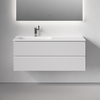 Sancos SNR120LW Тумба подвесная SANCOS Snob R левая 1195х445х500, c двумя ящиками оснащенными доводчиками, Bianco, арт.SNR120LW