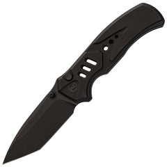 Фото Складной нож WE Knife Zentron, сталь M390, рукоять титан, черный