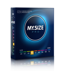 Презервативы MY.SIZE размер 53, 3 шт.