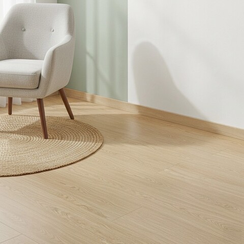 Напольный ПВХ плинтус Salag Alpha Desert Oak (AP8114)