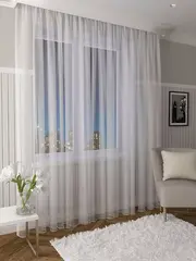 Тюль сетка в гостиную 260 х 400