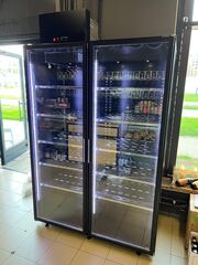 Холодильная универсальная камера на 2 стеклянных двери Коловрат 2