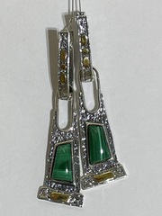Камарис (серьги из серебра)