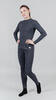 Женский комплект термобелья Nordski Soft grey melange - 1