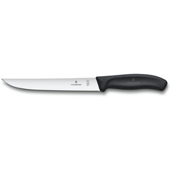 Фото Кухонный нож Victorinox 6.8103.18B, сталь X50CrMoV15, рукоять полипропилен, черный