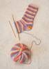 Пряжа MEILENWEIT 100 COSY SOCKS MULTI STRIPES Lana Grossa