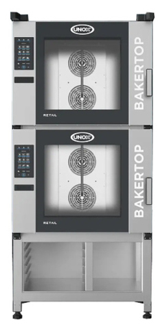 Пароконвектомат UNOX BakerTop Retail XETC-12EU-YPRMN