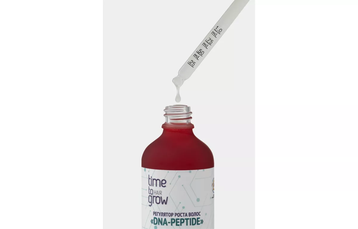 TIME TO GROW РЕГУЛЯТОР РОСТА ВОЛОС "DNA+PEPTIDE" NeuroStab™