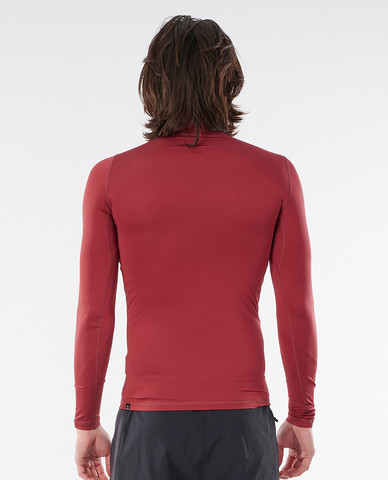RIP CURL Corps LSL UV Maroon