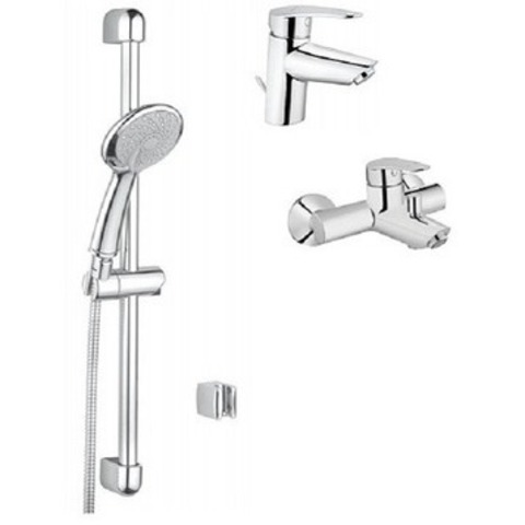 VitrA Dynamic S A49152EXP Комплект смесителей с душевым гарнитуром