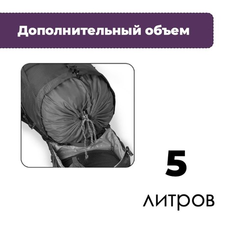 Картинка рюкзак туристический Nevo Rhino 8929-NW Purple - 4