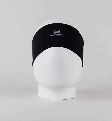 Повязка беговая Nordski Run black
