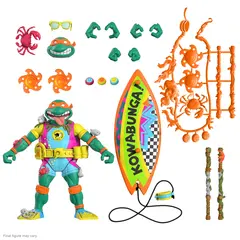 Фигурка Super7 TMNT ULTIMATES: Sewer Surfer Mike