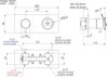 Remer Chrono CH92ZRP Смеситель для душа, цвет: медь брашированная