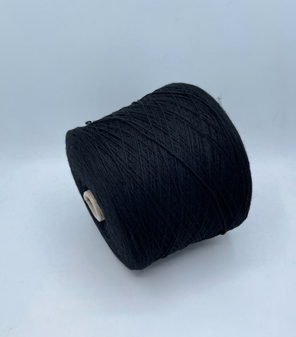 Millefili (пр.Италия),art-Cashfive 3/15 500м/100 гр.30%Шерсть, 30% Вискоза, 35%Полиамид, 5%Кашемир, цвет-Черный(9/195),арт-30760