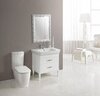 BelBagno PRADO-800-2C-PIA2-BL Тумба под раковину напольная, цвет: белый