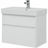 Aquanet Nova Lite 245244 Тумба с раковиной, цвет: белый глянец