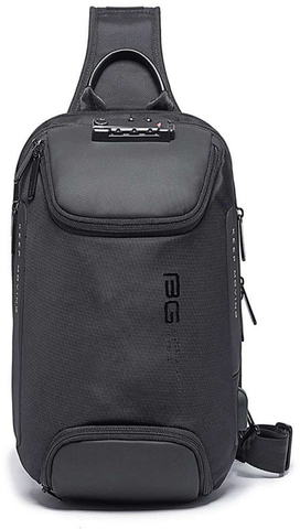 Картинка рюкзак однолямочный Bange BG-7082 Black - 2