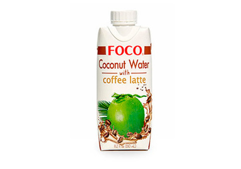 Кокосовая вода с кофе латте "Foco", 330мл