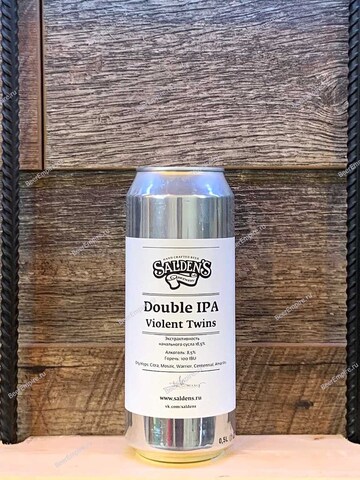 Salden's DIPA Violent Twins Криминальные близнецы 0,45 л. ж/б