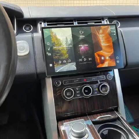 Магнитола для Range Rover Vogue/Sport/Evogue (2013-2017) Android 11 8/128GB QLED 4G модель MRW-1304
