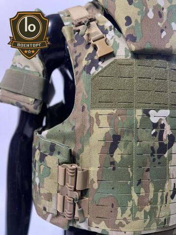 ПОЛНОСТЬЮ УКОМПЛЕКТОВАННЫЙ БРОНЕКОМПЛЕКТ “Full Armor” Бр5/6 класса защиты быстросъёмный на FAST DROP