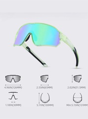 Спортивные очки детские Rockbros 14110009 Kids Polarized blue-green - 2