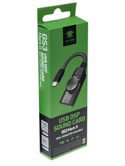 Внешняя звуковая карта игровая Plextone GS3 Mark 2, USB, 7.1, Регулировка громкости, Отключение микрофона