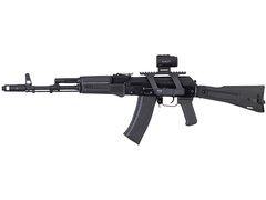 Призматический прицел Gaut Sapphire 1x18, HD, красная, 8+2NV, датчик движения, Picatinny, 1 MOA, CR2032, 75х50x66мм,252г