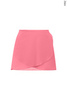 Wrap skirt with ties | bubblegum