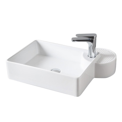ArtCeram Cartesio CAL002 05 00 BI MATT *1 Раковина накладная, 44x58, цвет: белый