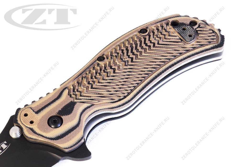 Нож Zero Tolerance 0350HB Hyena Brown Onion - фотография 