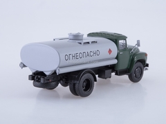 ZIL-130 TSV-6 Gasoline tanker truck green-gray 1:43 AutoHistory