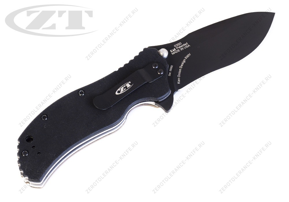 Нож Zero Tolerance 0350HB Hyena Brown Onion - фотография 
