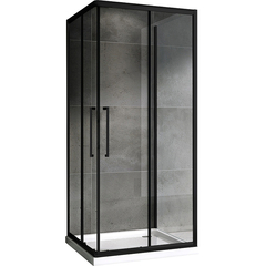 Abber Schwarzer Diamant AG02100BH-S100B Душевой уголок, 100x100x195, цвет: чёрный фото
