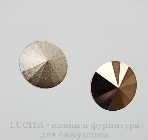 1122 Rivoli Ювелирные стразы Сваровски Crystal Rose Gold (12 мм)