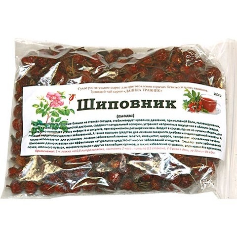 Травяной чай Шиповник (плоды), 200 г - 5