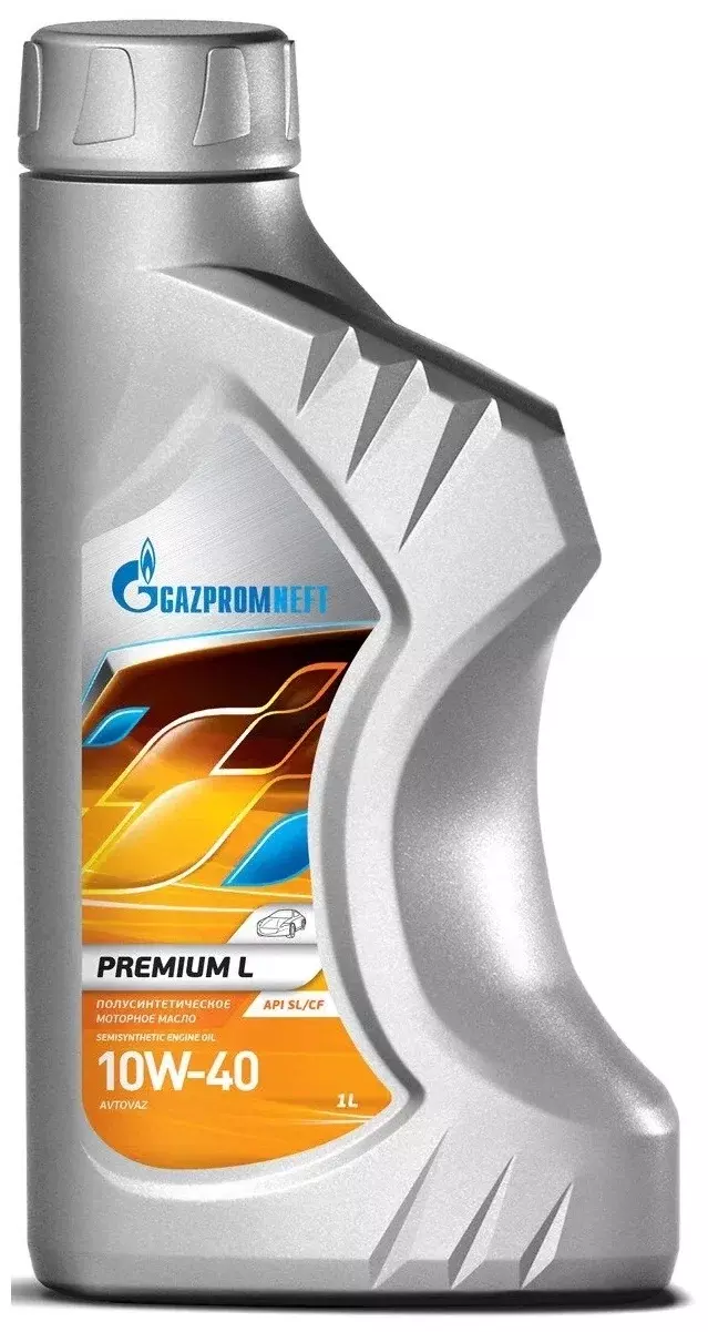 Моторное масло Gazpromneft Premium L 10W40 полусинтетическое  1л